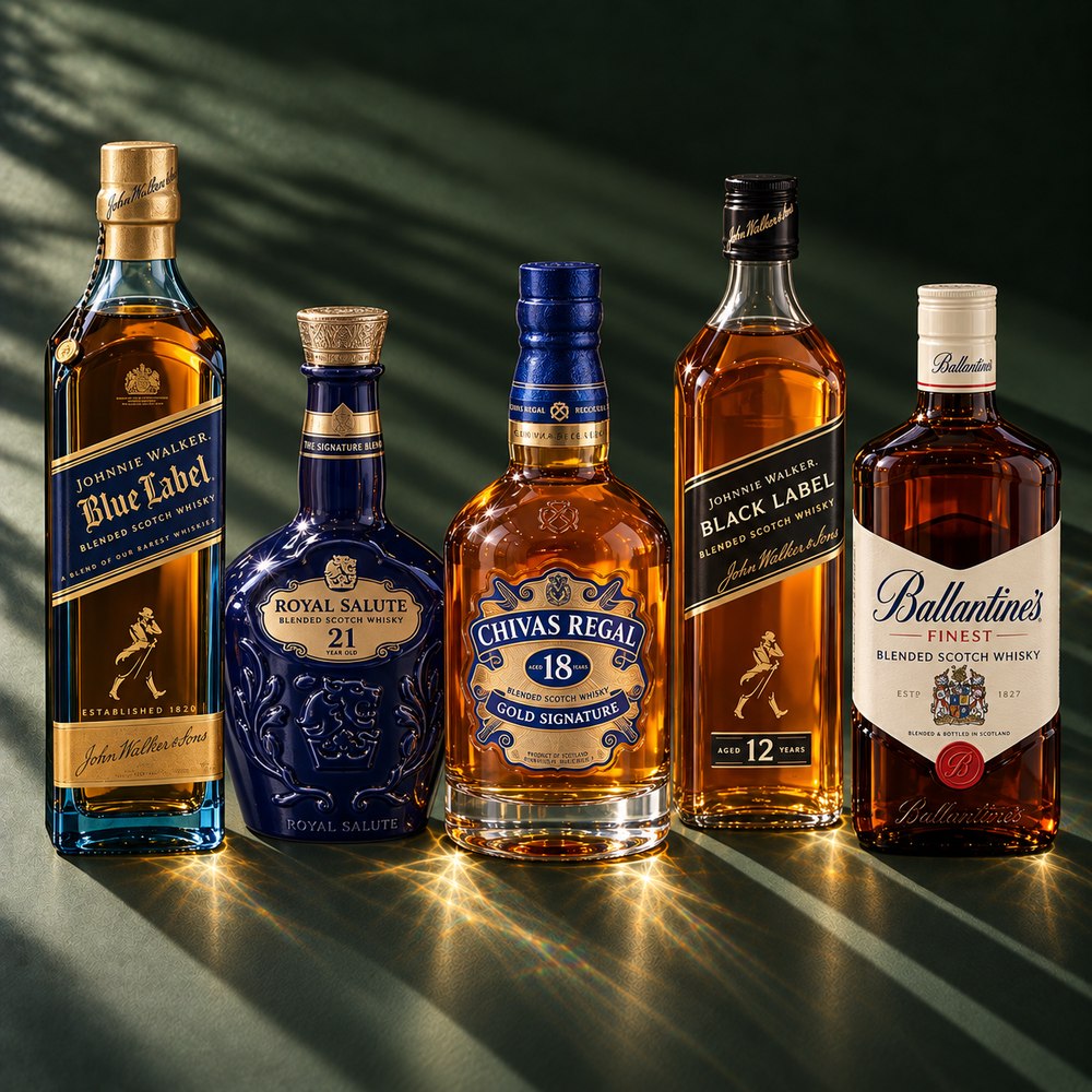 Die 5 besten Blended Scotch Whiskys