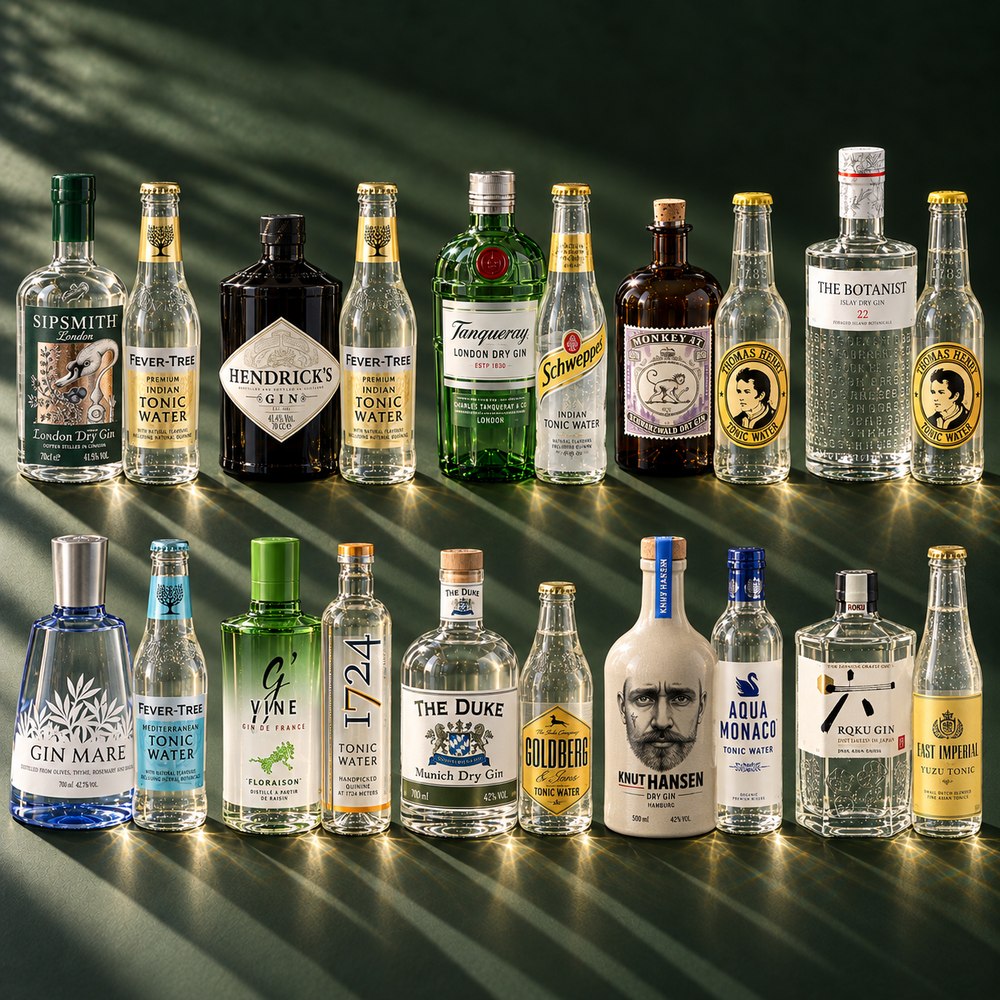 Die 10 besten Gin & Tonic-Kombinationen