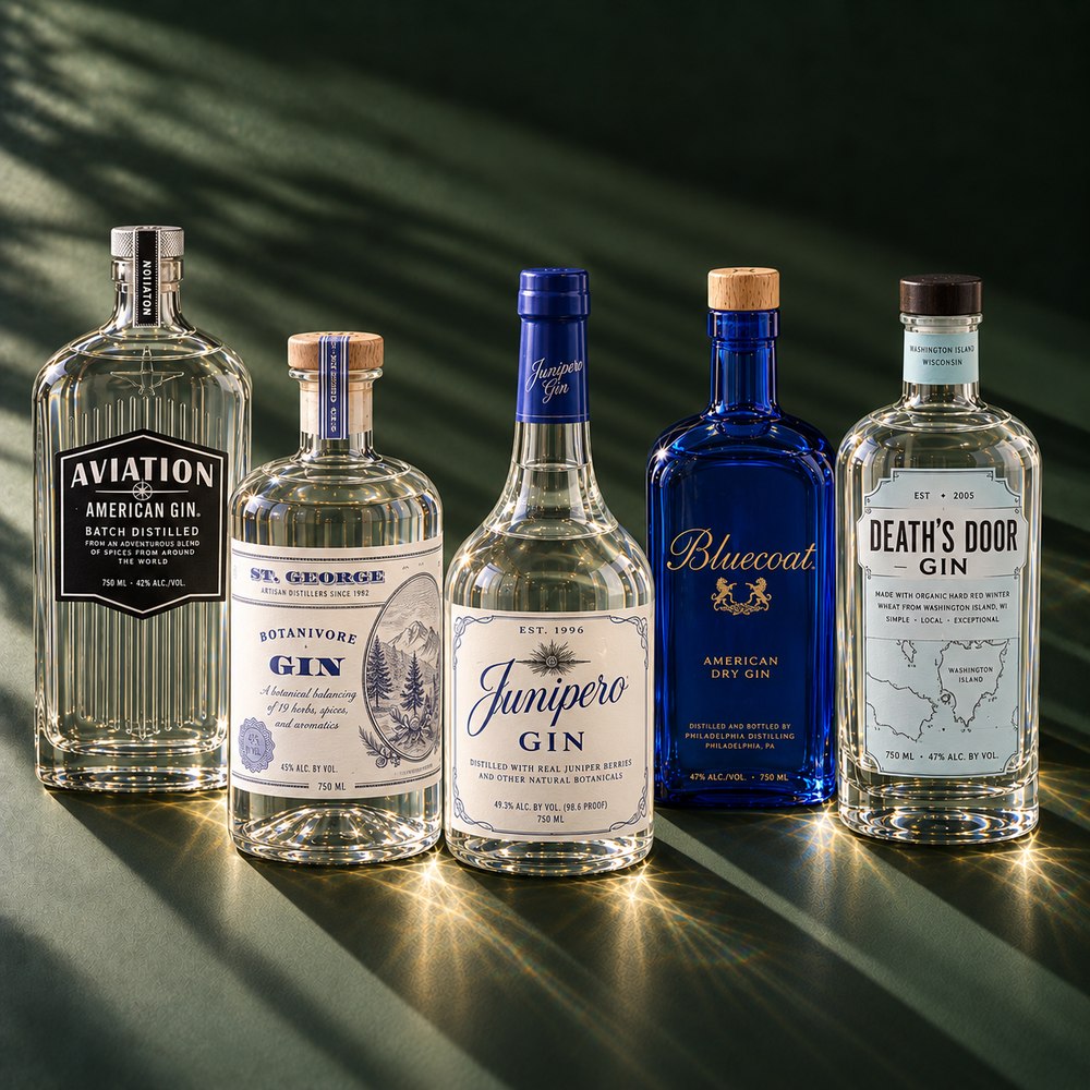 Die 5 besten Gins aus den USA