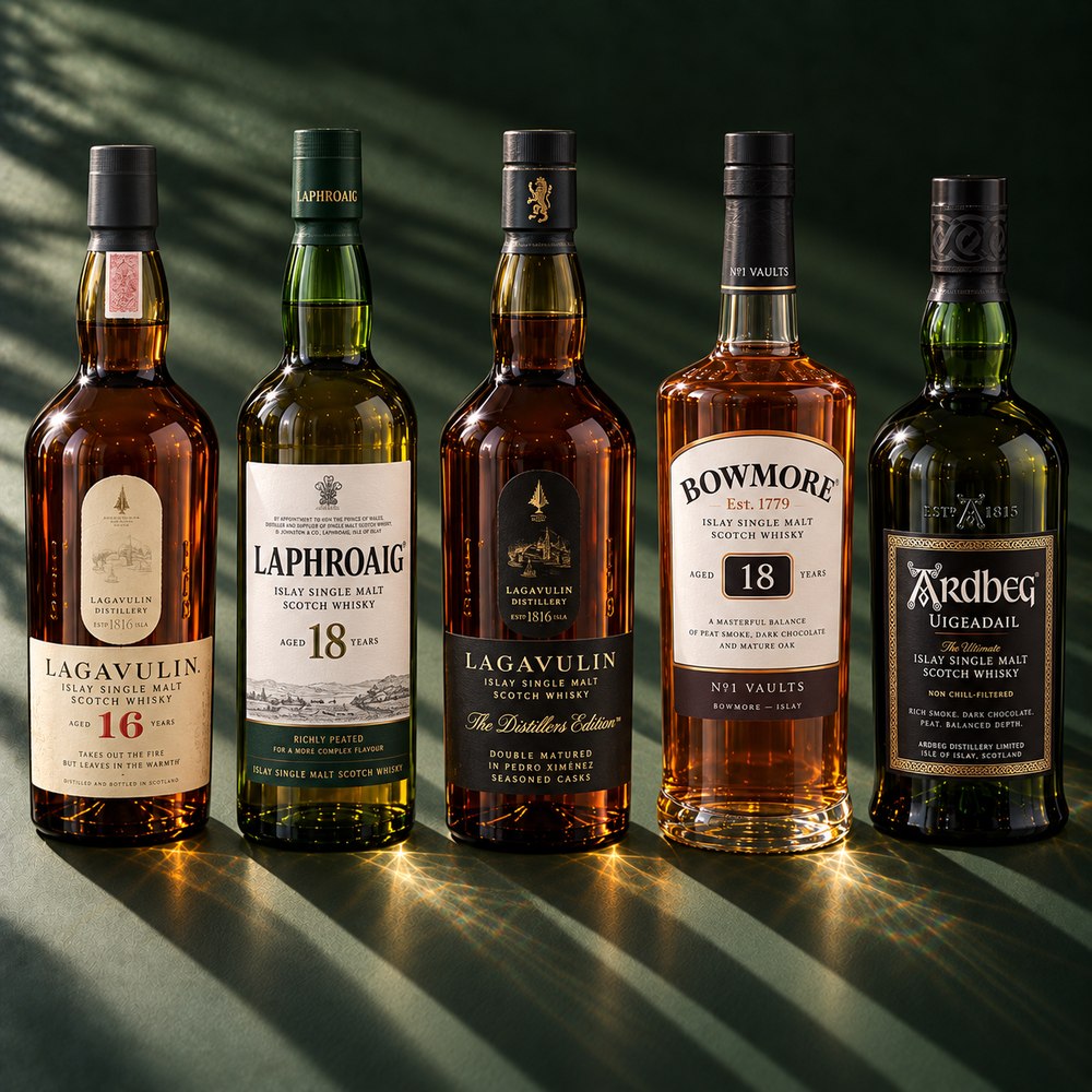 Die 5 besten Islay Single Malts