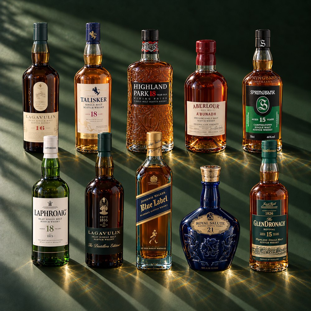 Die 10 besten Scotch Whiskies