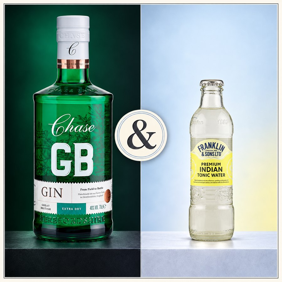Chase GB Extra Dry Gin & Franklin & Sons Premium Indian Tonic Water (4/5)