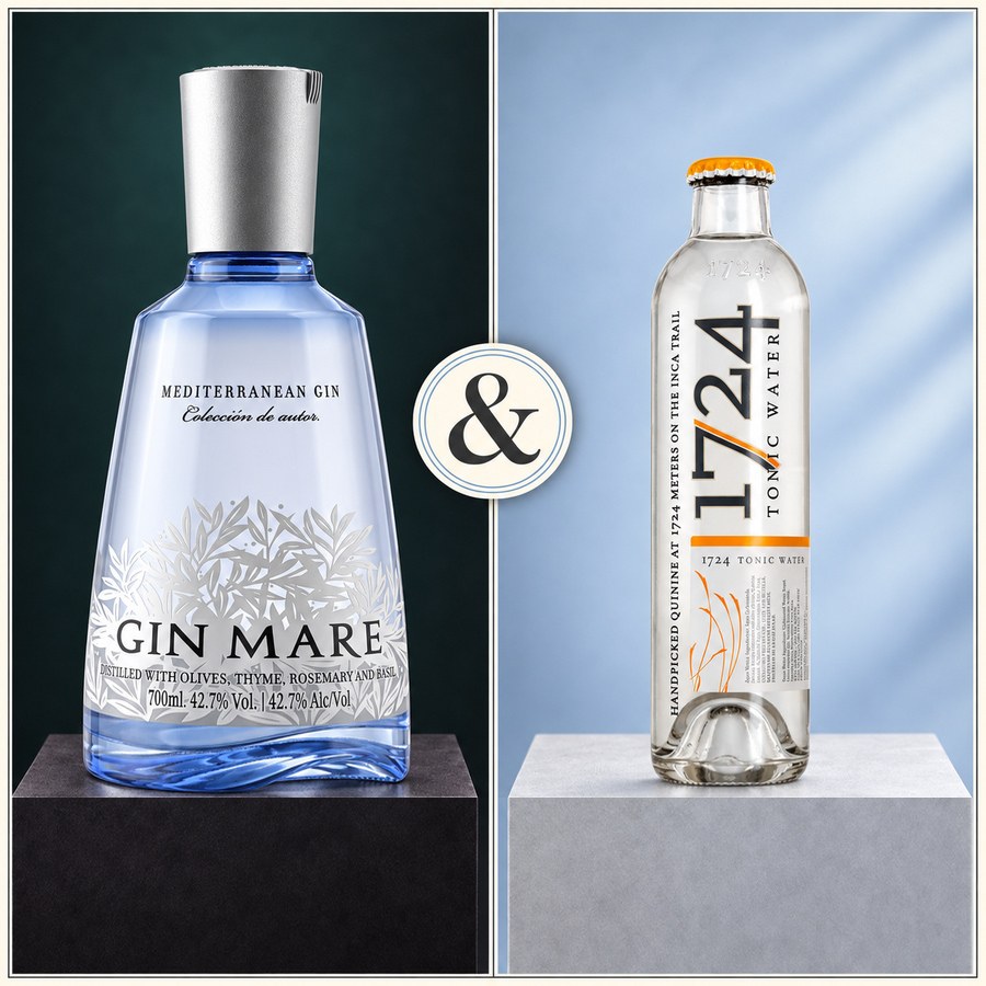 Gin Mare & 1724 Tonic Water (5/5)