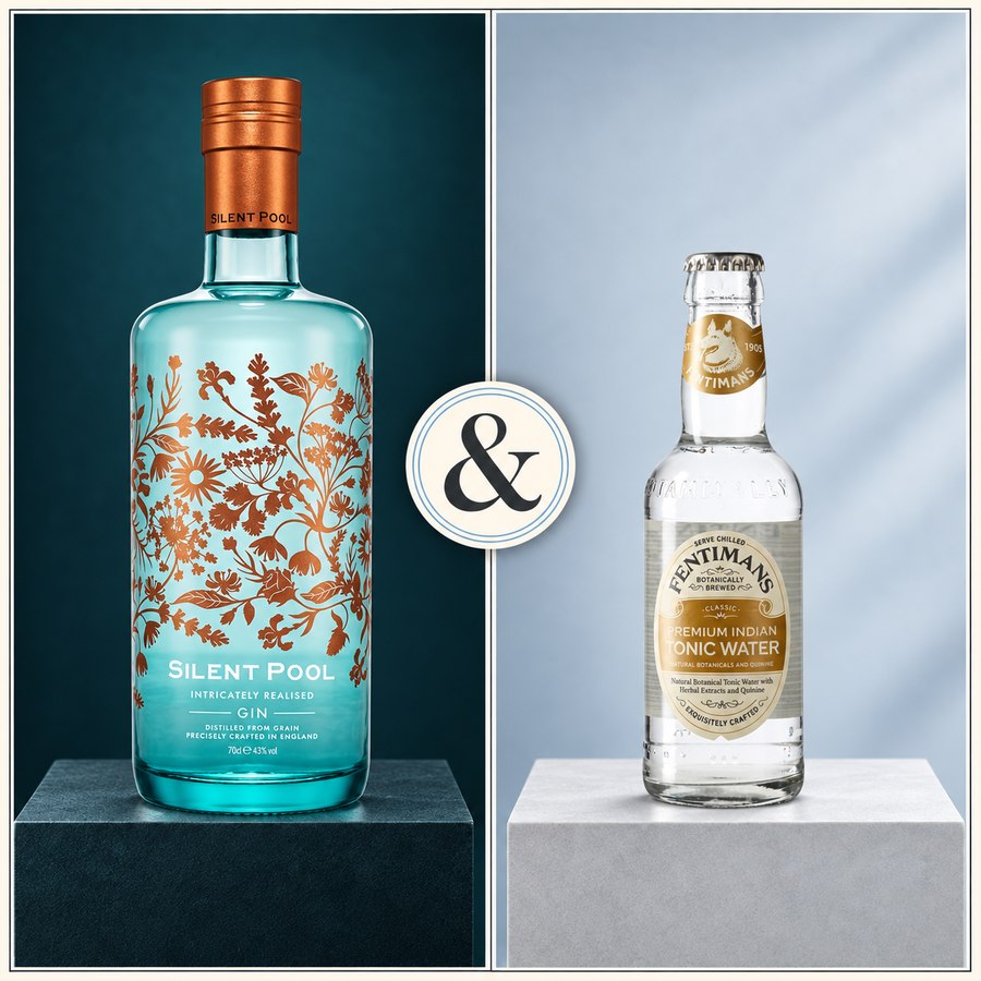 Silent Pool Gin & Fentimans Tonic Water (4/5)
