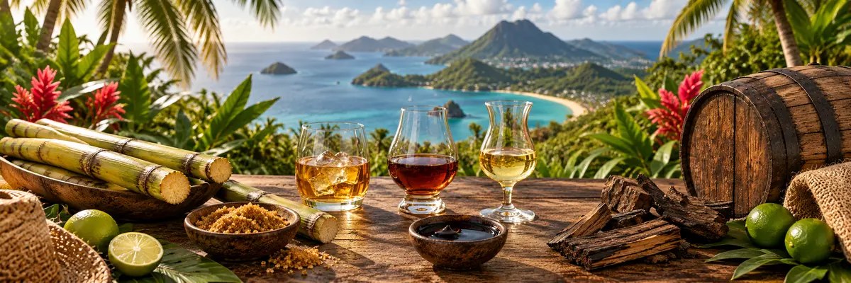 Karibische Rum-Regionen im Vergleich