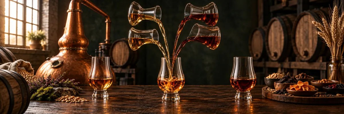 Single Malt vs. Blended Whisky: Der Unterschied