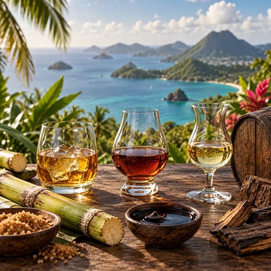 Karibische Rum-Regionen im Vergleich